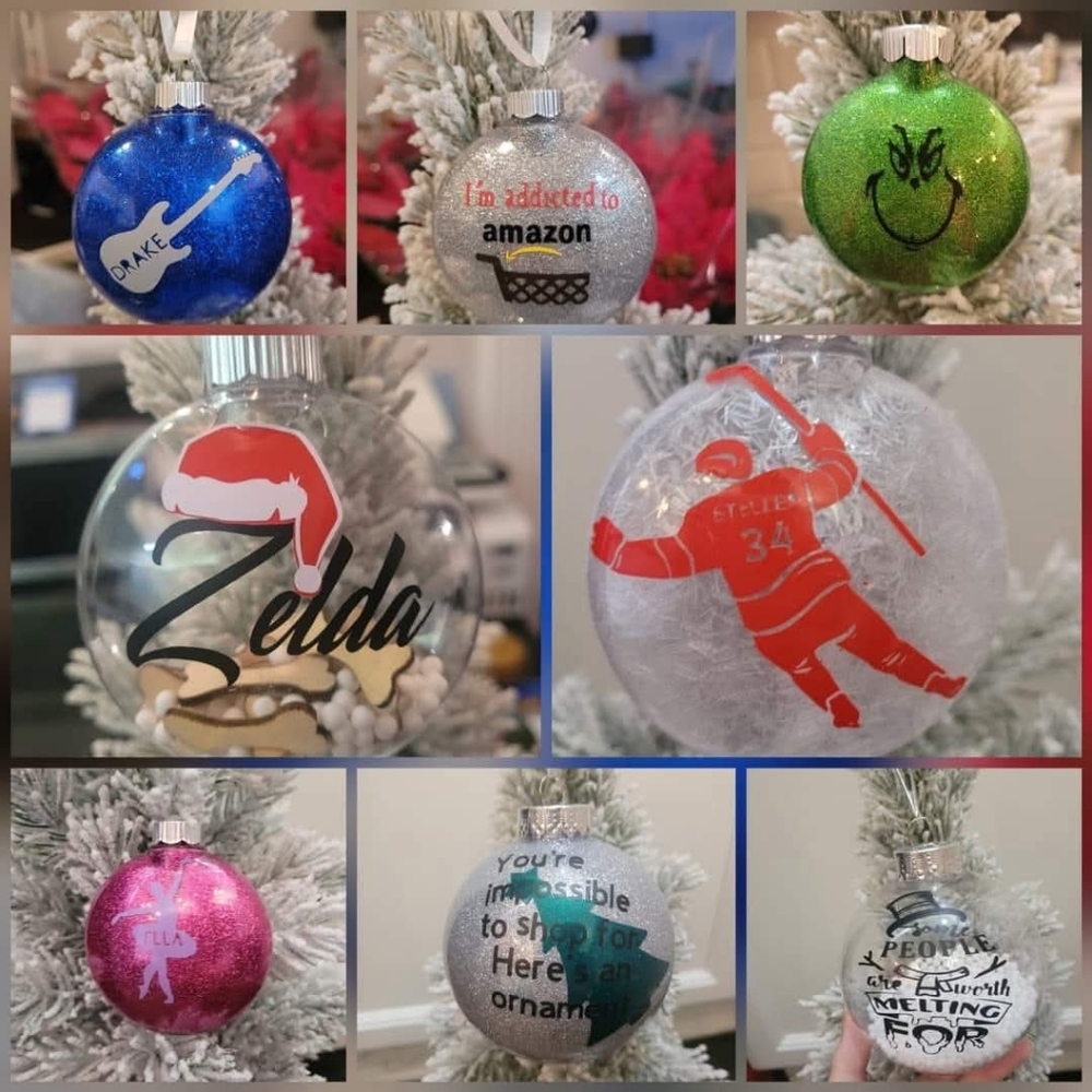 Custom Christmas Ornaments